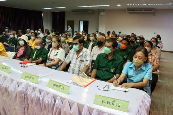 ภาพประกอบข่าว ลำดับที่ 2 จาก ประชุมชี้แจงการเลือกตั้งคณะกรรมการชุมชนวาระใหม่