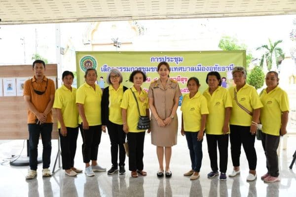ภาพประกอบข่าว ลำดับที่ 4 จาก ลงพื้นที่ตรวจเยี่ยมการเลือกกรรมการชุมชนทั้ง 15 ชุมชน