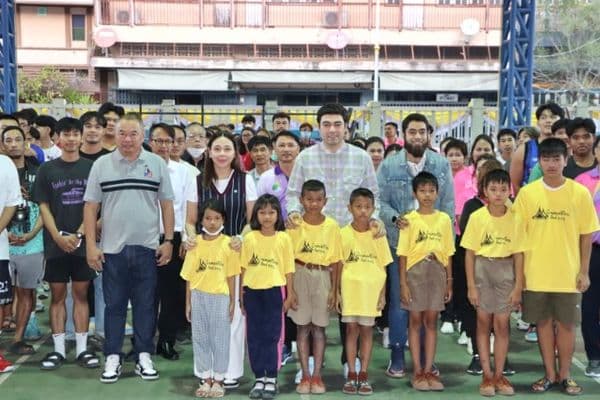 ภาพประกอบข่าว ลำดับที่ 3 จาก การแข่งขันกีฬาบาสเก็ตบอล โครงการลานกีฬาต้านยาเสพติด ประจำปี 2566