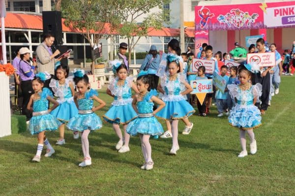 ภาพประกอบข่าว ลำดับที่ 11 จาก เปิดกิจกรรมแข่งขันกีฬาสีโรงเรียนชุมชนเทศบาลวัดมณีสถิตกปิฏฐาราม ประจำปีการศึกษา 2567