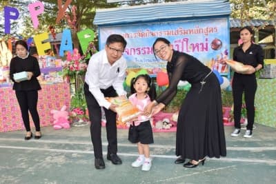 ภาพประกอบข่าว ลำดับที่ 2 จาก กิจกรรมส่งท้ายปีเก่าต้อนรับปีใหม่ โรงเรียนเทศบาลวัดธรรมโศภิต
