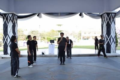 ภาพประกอบข่าว ลำดับที่ 10 จาก กิจกรรมออกกำลังการทุกวันพุธ