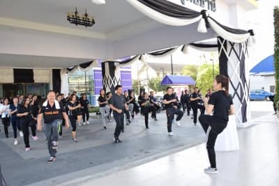 ภาพประกอบข่าว ลำดับที่ 11 จาก กิจกรรมออกกำลังการทุกวันพุธ