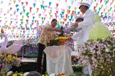 ภาพประกอบข่าว ลำดับที่ 11 จาก กิจกรรมประเพณีสงกรานต์ประจำปี 2561