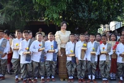 ภาพประกอบข่าว ลำดับที่ 7 จาก ประเพณีลอยกระทง 2560