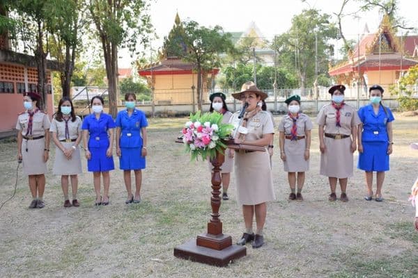 ภาพประกอบข่าว ลำดับที่ 1 จาก เปิดโครงการลูกเสือยุวกาชาด ป.1-ป.3 โครงการลูกเสือน้อย โรงเรียนชุมชนเทศบาลวัดมณีสถิตกปิฎฐาราม