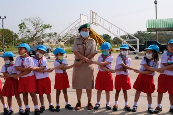 ภาพประกอบข่าว ลำดับที่ 2 จาก เปิดโครงการลูกเสือน้อยโรงเรียนเทศบาลบ้านปากกะบาด