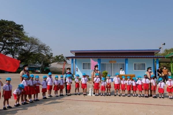 ภาพประกอบข่าว ลำดับที่ 5 จาก เปิดโครงการลูกเสือน้อยโรงเรียนเทศบาลบ้านปากกะบาด