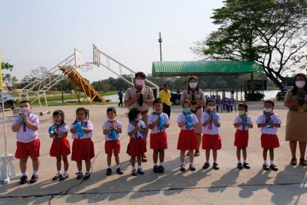 ภาพประกอบข่าว ลำดับที่ 8 จาก เปิดโครงการลูกเสือน้อยโรงเรียนเทศบาลบ้านปากกะบาด