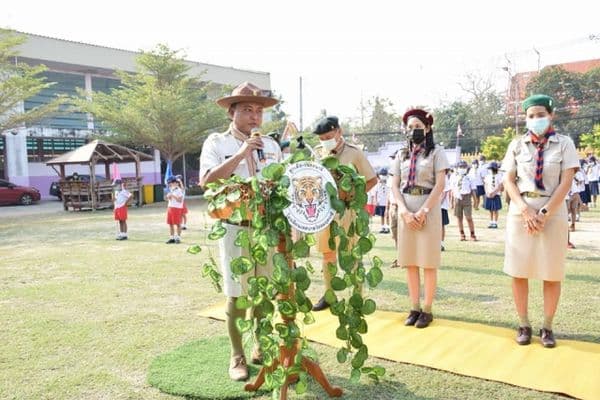 ภาพประกอบข่าว ลำดับที่ 5 จาก เปิดกิจกรรมโครงการส่งเสริมการเรียนการสอน กิจกรรมการเดินทางไกล ลูกเสือน้อย ลูกเสือและเนตรนารี