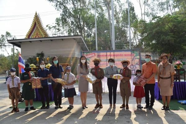 ภาพประกอบข่าว ลำดับที่ 9 จาก เปิดโครงการส่งเสริมกิจกรรมลูกเสือและเนตรนารีโรงเรียนเทศบาลวัดธรรมโศภิต