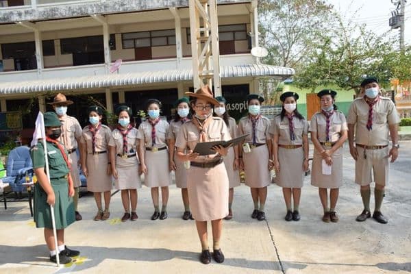 ภาพประกอบข่าว ลำดับที่ 10 จาก เปิดโครงการส่งเสริมกิจกรรมลูกเสือและเนตรนารีโรงเรียนเทศบาลวัดธรรมโศภิต