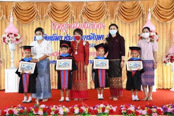 ภาพประกอบข่าว ลำดับที่ 3 จาก พิธีบัณฑิตน้อย ประจำปีการศึกษา 2563 โรงเรียนเทศบาลบ้านปากกะบาด