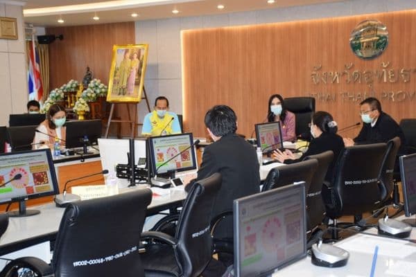 ภาพประกอบข่าว ลำดับที่ 6 จาก ร่วมประชุมคณะกรรมการโรคติดต่อจังหวัดอุทัยธานี
