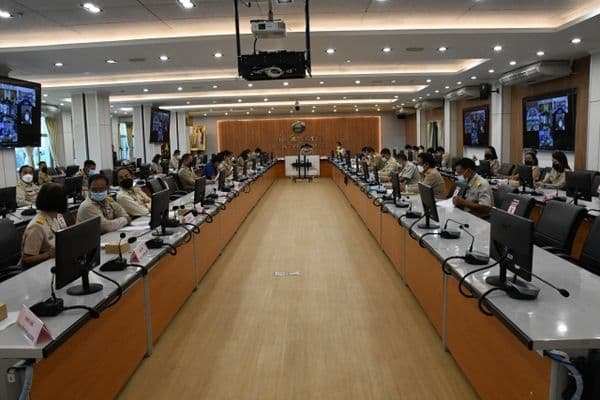 ภาพประกอบข่าว ลำดับที่ 1 จาก ร่วมประชุมผู้บริหารองค์กรปกครองส่วนท้องถิ่น ครั้งที่ 2/2564