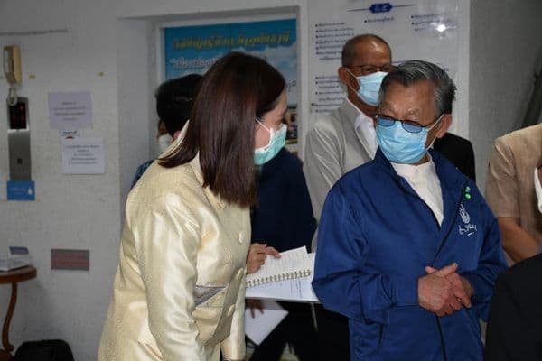 ภาพประกอบข่าว ลำดับที่ 1 จาก ให้การต้อนรับ ฯพณฯ ชวน หลีกภัย ประธานรัฐสภา
