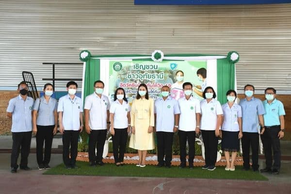 ภาพประกอบข่าว ลำดับที่ 2 จาก ให้การต้อนรับคณะผู้ตรวจราชการกระทรวงสาธารณสุข