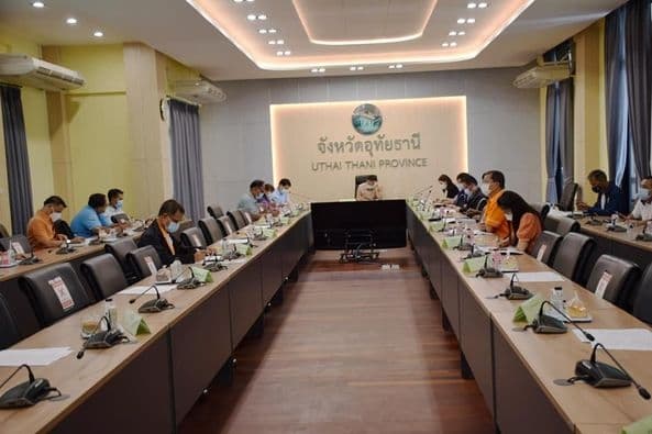 ภาพประกอบข่าว ลำดับที่ 5 จาก ร่วมประชุมหารือแนวทางดำเนินการกำจัดผักตบชวาและวัชพืชในแม่น้ำสะแกกรัง