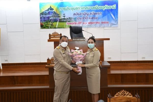 ภาพประกอบข่าว ลำดับที่ 11 จาก ให้การต้อนรับและแสดงความยินดีกับนายกฯปานัดฌา ไทยเศรษฐ์ ในโอกาสเข้ารับตำแหน่งนายกเทศมนตรีเมืองอุทัยธานี