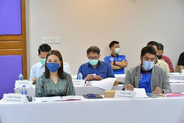ภาพประกอบข่าว ลำดับที่ 2 จาก ร่วมประชุมเตรียมความพร้อมการแข่งขันจักรยานเสือภูเขาทางเรียบ