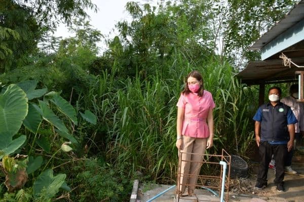 ภาพประกอบข่าว ลำดับที่ 6 จาก สำรวจพื้นที่น้ำท่วมขังระบายไม่ทันเมื่อฝนตกหนักบริเวณชุมชน 14 อมฤตวารี