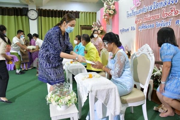 ภาพประกอบข่าว ลำดับที่ 5 จาก งานแสดงมุทิตาจิตครูโรงเรียนเทศบาลวัดหลวงราชาวาสฯ