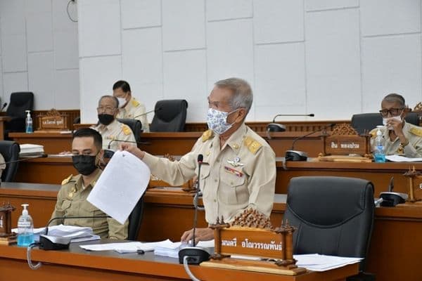 ภาพประกอบข่าว ลำดับที่ 7 จาก ประชุมสภาเทศบาลเมืองอุทัยธานี สมัยสามัญ สมัยที่ 3 ประจำปี 2564