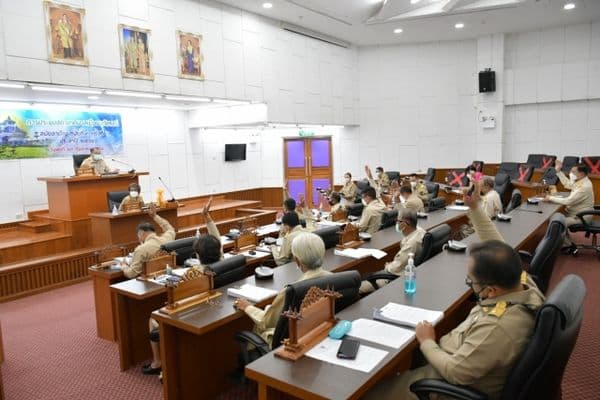 ภาพประกอบข่าว ลำดับที่ 1 จาก ประชุมสภาเทศบาลเมืองอุทัยธานี สมัยสามัญ สมัยที่ 3 ครั้งที่ 2 ประจำปี 2564