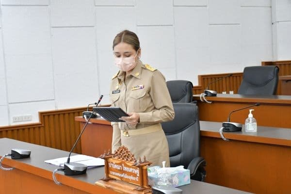 ภาพประกอบข่าว ลำดับที่ 7 จาก ประชุมสภาเทศบาลเมืองอุทัยธานี สมัยสามัญ สมัยที่ 3 ครั้งที่ 2 ประจำปี 2564