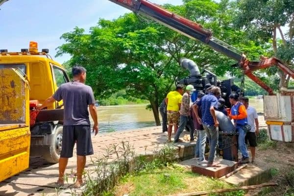 ภาพประกอบข่าว ลำดับที่ 5 จาก เสริมเครื่องสูบน้ำเพิ่มตามจุดที่มีน้ำท่วมขัง เพื่อเร่งระบายน้ำ