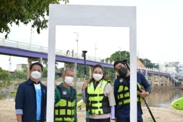 ภาพประกอบข่าว ลำดับที่ 5 จาก ประธาน​เปิดกิจกรรม SUP สะแกกรัง