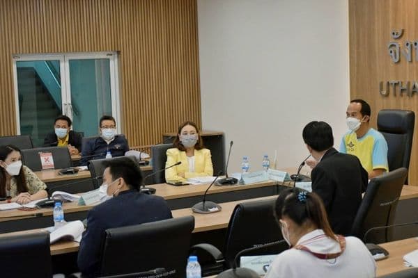 ภาพประกอบข่าว ลำดับที่ 3 จาก ​ร่วมประชุม คณะกรรมการกลั่นกรองโครงการขอรับการสนับสนุนงบประมาณรายจ่าย ประจำปีงบประมาณ พ.ศ.2566
