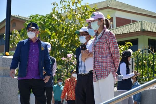 ภาพประกอบข่าว ลำดับที่ 1 จาก ลงพื้นที่ตรวจความเรียบร้อยเส้นทางเดินริมแม่น้ำสะแกกรัง