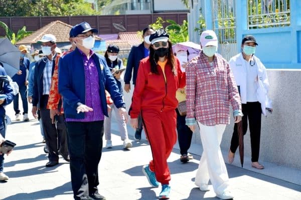 ภาพประกอบข่าว ลำดับที่ 2 จาก ลงพื้นที่ตรวจความเรียบร้อยเส้นทางเดินริมแม่น้ำสะแกกรัง