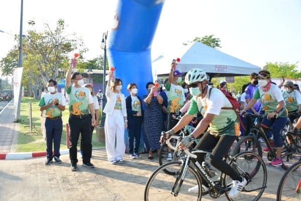 ภาพประกอบข่าว ลำดับที่ 3 จาก กิจกรรมส่งเสริมการท่องเที่ยวเชิงกีฬา วัด วิว ชิลชิล เมืองอุทัย