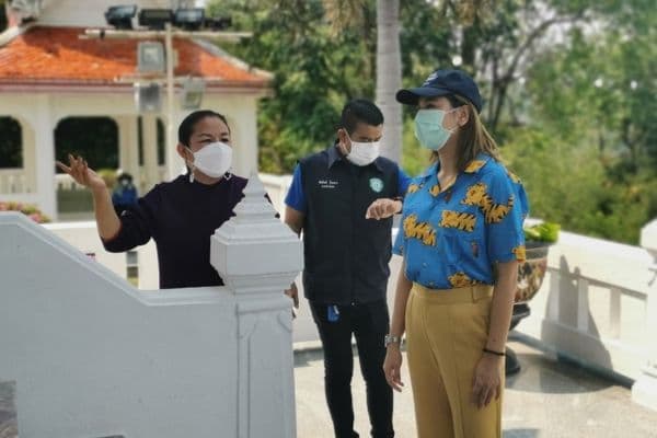 ภาพประกอบข่าว ลำดับที่ 2 จาก ลงพื้นที่ตรวจดูความเรียบร้อยบริเวณอนุสาวรีย์ สมเด็จพระปฐมบรมมหาชนก ยอดเขาสะแกกรัง