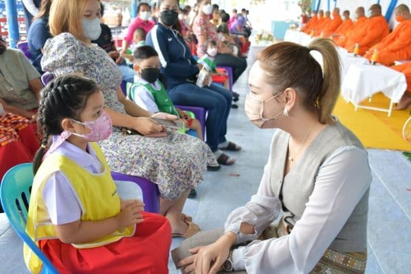 ภาพประกอบข่าว ลำดับที่ 1 จาก ทำบุญครบรอบ 60 ปี โรงเรียนเทศบาลบ้านปากกะบาด
