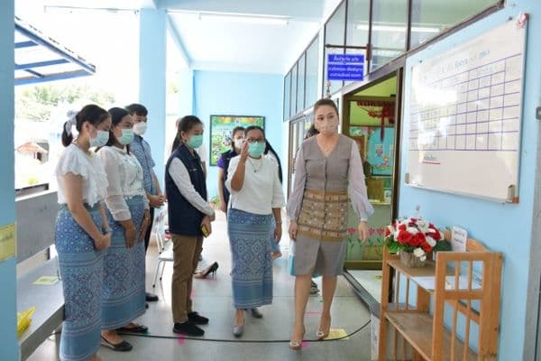 ภาพประกอบข่าว ลำดับที่ 7 จาก ตรวจดูความเรียบร้อยภายในโรงเรียนเทศบาลบ้านปากกะบาด